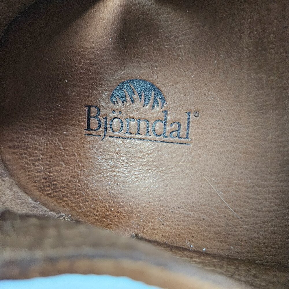 Bjorndal Cognac/Tan Leather Closed Toe/Closed Back Fisherman Sandal 13 352028 - Picture 9 of 9